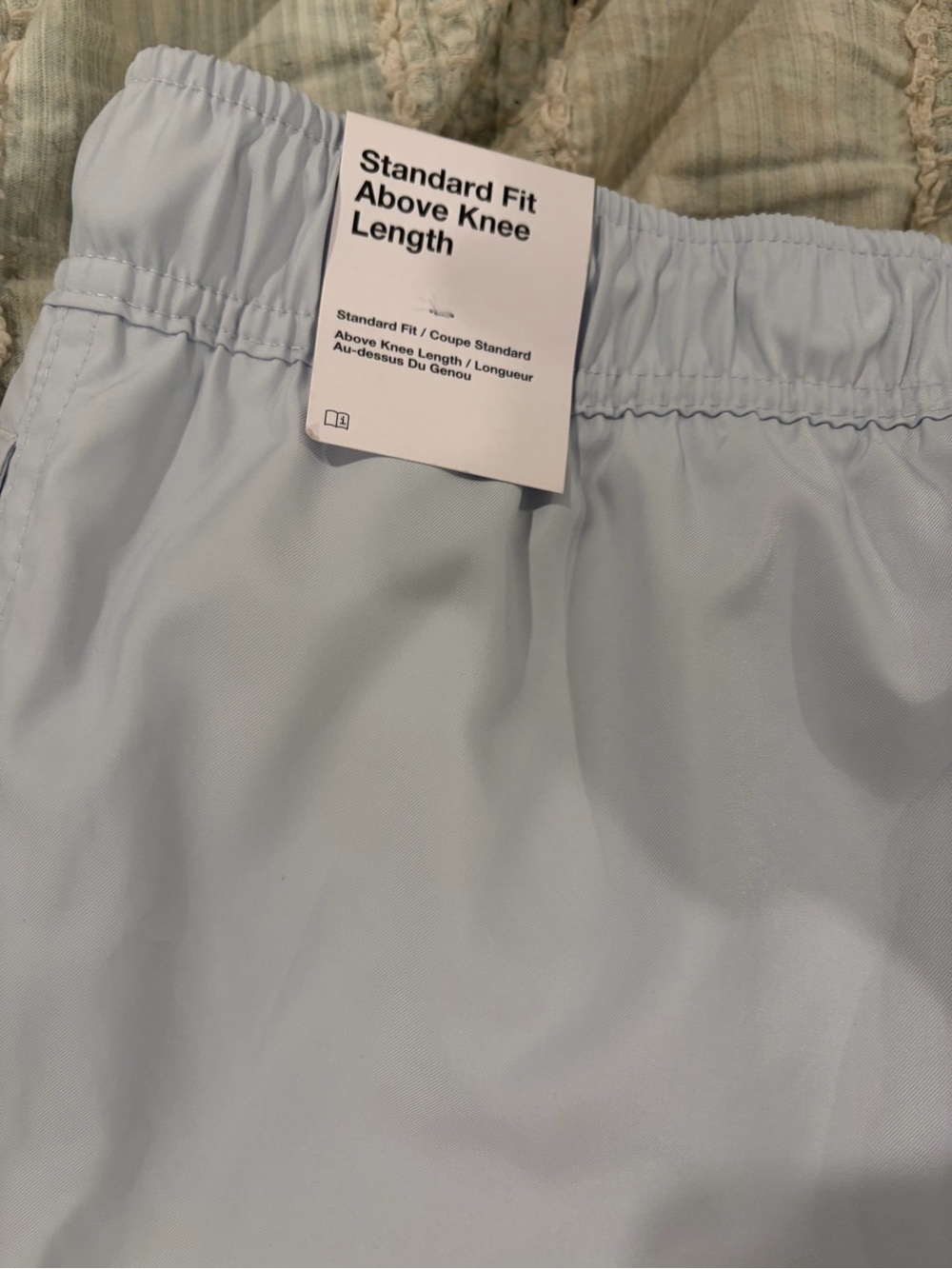 Nike Sportswear Woven Flow Swim Shorts Men XXL Light Gray NWT - Picture 7 of 7